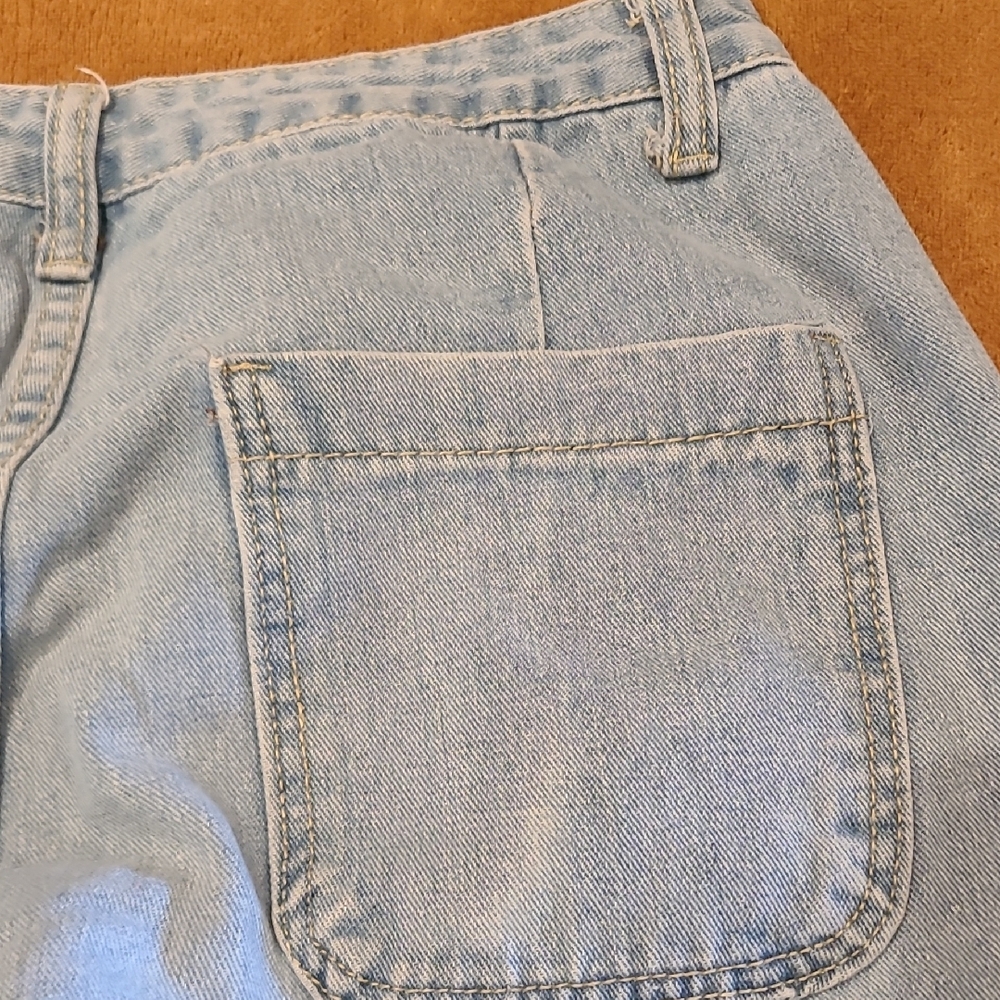 Light Blue Denim Jogger Pants - Picture 7 of 12